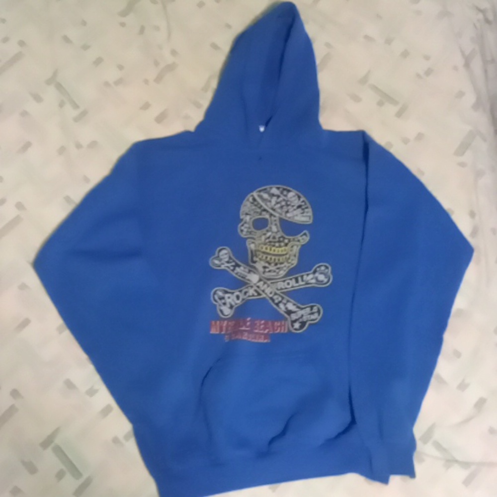 Rock and roll hoodie